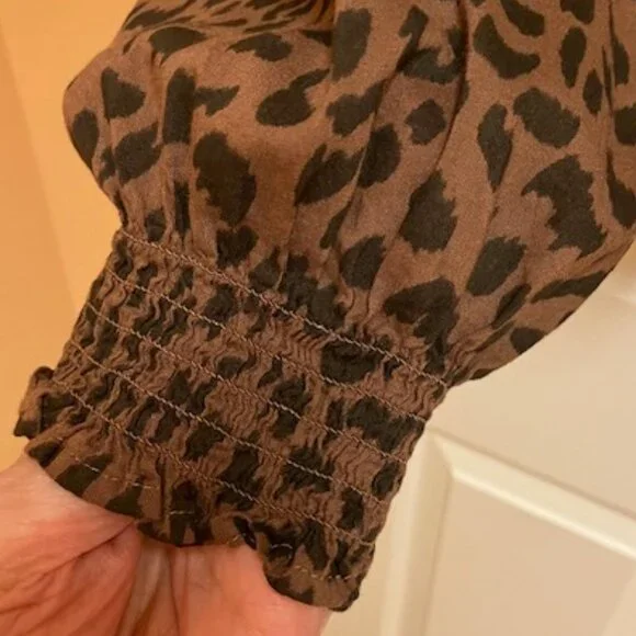 Sonoma animal print top XL - Picture 3 of 4